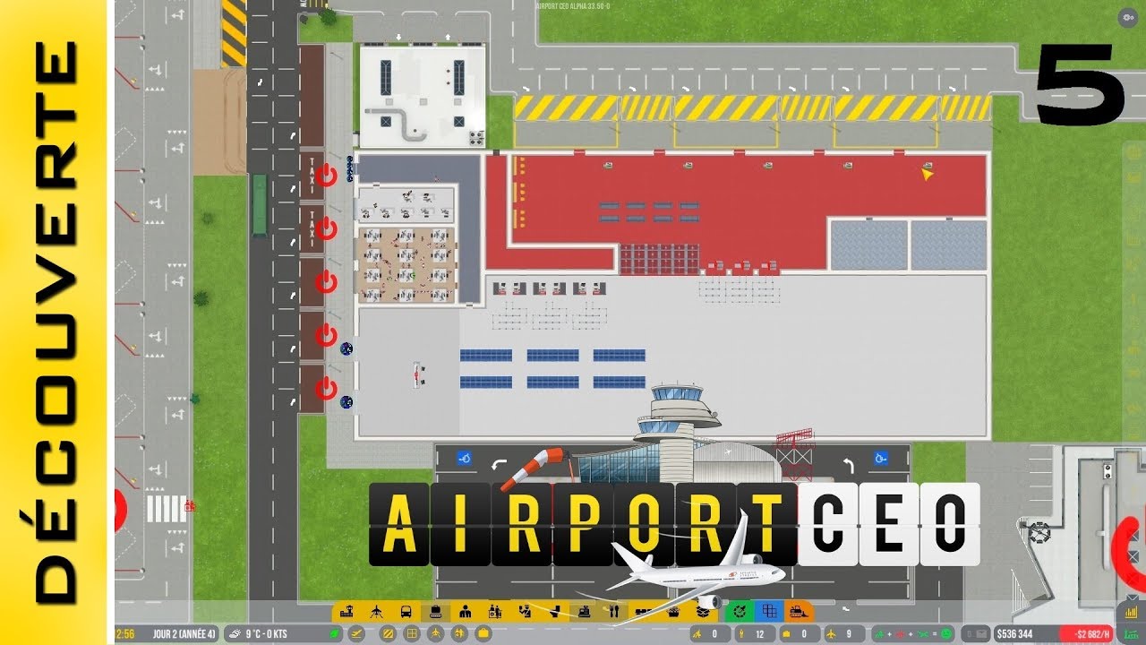Airport CEO 5 Finalisation des zones sécurisées, file d'attente