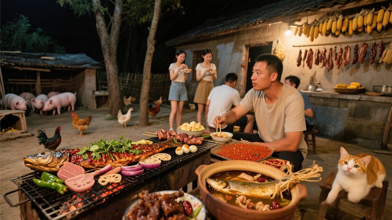 人生似梦，相逢于胃囊。与挚友慢煨时光，佐以羊腿、烤鱼、炙串，便是最炙热的对话。【孤独的美食咖】