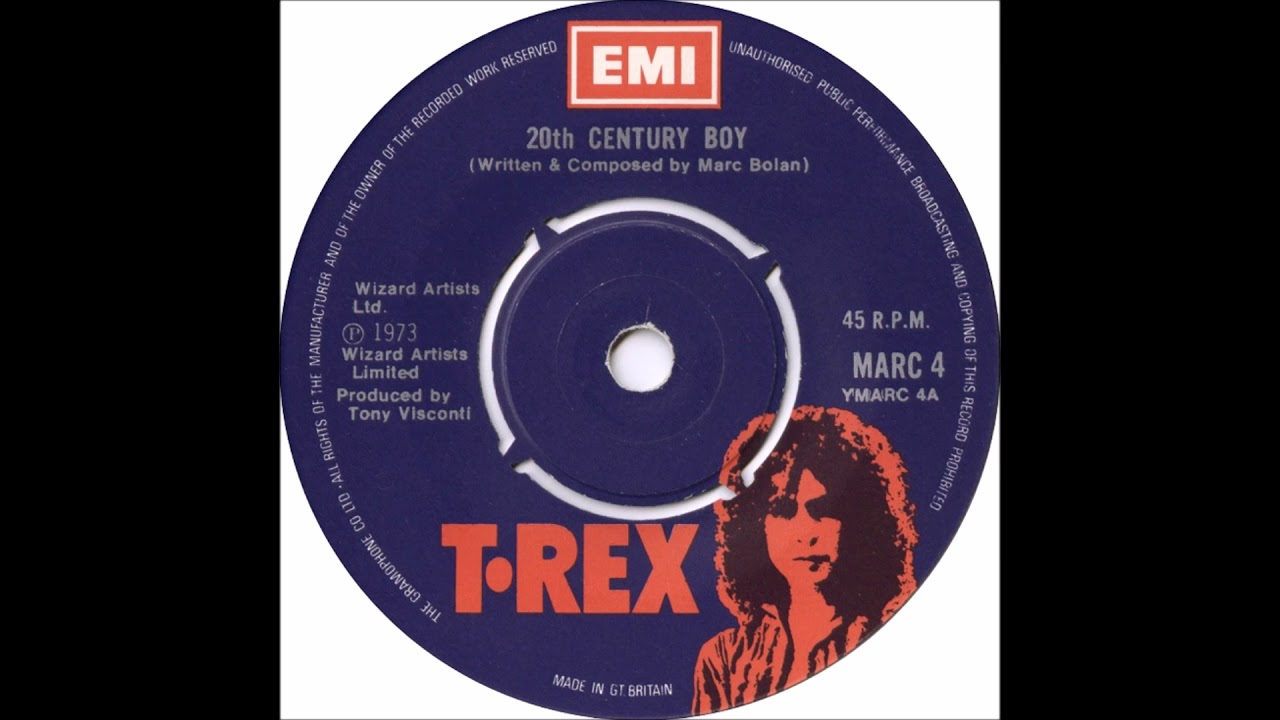 T. Rex - 20th Century Boy - YouTube