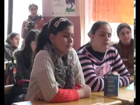 ახალციხე 2013 წ 11 მარტი მცირე გრანტების პრეზენტაცია ახალგაზრდა ჟურნალისტი TV მე-9 არხი