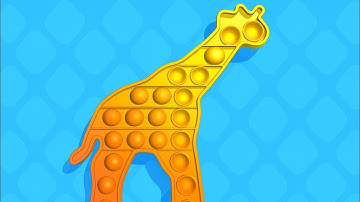 Pop Us Game ASMR Pop Fidget Toy Gameplay Relaxing Stress Relief Popping Sounds Satisfying Pop It Fun