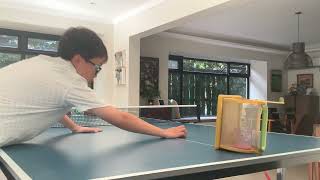 Left Handed Ping Pong Trickshot 