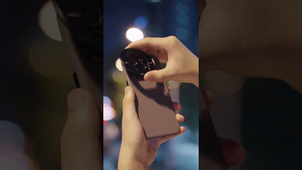 A sleek case for your iPhone 15 Pro/Pro Max that can also mount lenses!