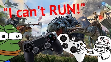 ARK Survival Evolved   II    Running is not working with controller problem(Steam)