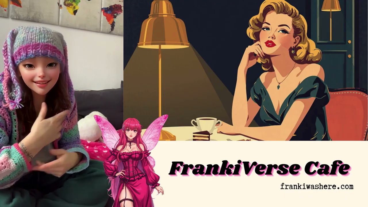 Lucy Makes An Appearance | FrankiVerse Cafe | Ambient Companionship | Tiktok Live Replay