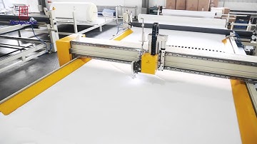 computerized single-head quilting machine (with auto head-lifting function)