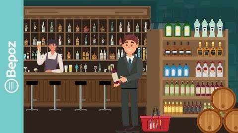 Liquor Store POS Customer Facing Display (Rear Display)