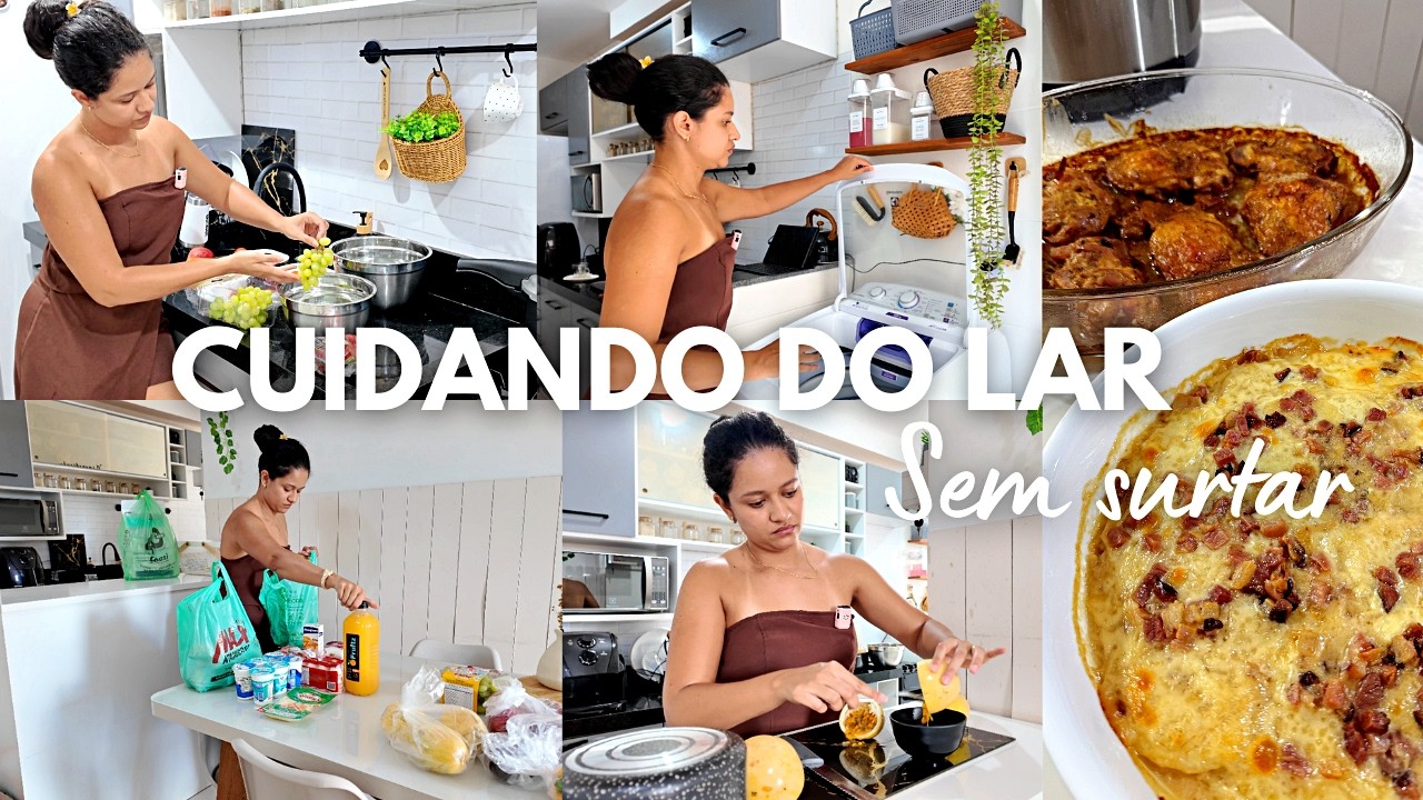 A BELEZA DE UMA VIDA COMUM - Compras para a semana, organização, batata gratinada e mousse trufado!