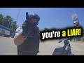 GUTSY Motorcyclist Absolutely WON'T Bow to LYING Trooper and THIS Happens!