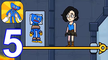 Im Not a Monster : Help Me - Gameplay Walkthrough Part 5 All Levels 1-32 Pull Pin (Android)