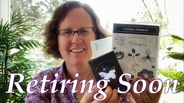 Floral Essence, Butterfly Duet, Scripty 3D Embossing Folder = Retiring Stampin