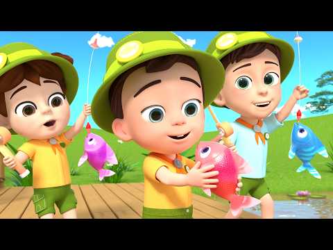 Catch the Little Fish! | Learn Numbers 1 to 5 | More Lalafun Nursery Rhymes & Kids Songs
