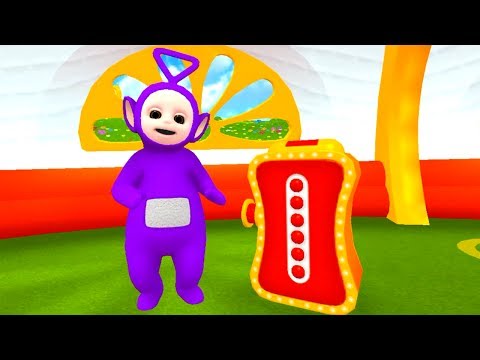 TELETUBBIES TINKY WINKY'S MAGIC BAG EDUCATIONAL GAME APP - DISCOVERING TELETUBBYLAND & DANCING
