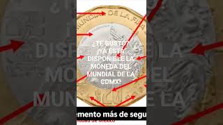 ¡Conoce la moneda conmemorativa de la Copa Mundial de la FIFA correspondiente a la CDMX!