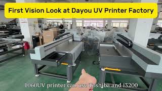 Dayou 1060 Diy Function 3In1 Uv Printer. One Printer Has 3 Different Printer Functions. Hybrid Uv