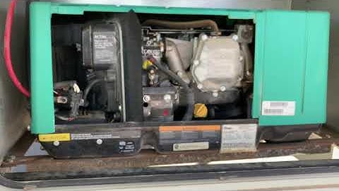 Onan 4000 microquiet Generator stops running.