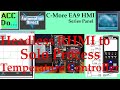 Cmore ea9 hmi series to solo process temperature controller