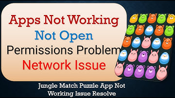 How To Fix Unfortunately, Jungle Match Puzzle App has stopped | Keeps Crashing Problem in Android