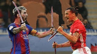 Lionel Messi Vs Zlatan Ibrahimovic - Wild Moments Fights & Emotions 2018 ᴴᴰ