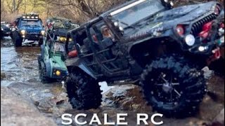 Scale RC: Off-road driving in a valley in Korea #scalerc #offroad4x4 #rockcrawler #rubicon #hobby