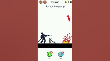 Drawing My Way to Victory: Save Stickman Challenge - Level - 96 #artandgaming #drawchallenge