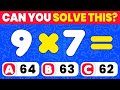 Challenge Your Math Skills: Easy to Impossible Quiz