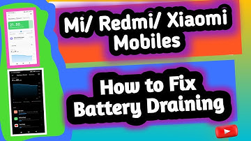 How to FIX Battery Draining Problem on Mi, Redmi, Xiaomi || Boost Up Battery Life