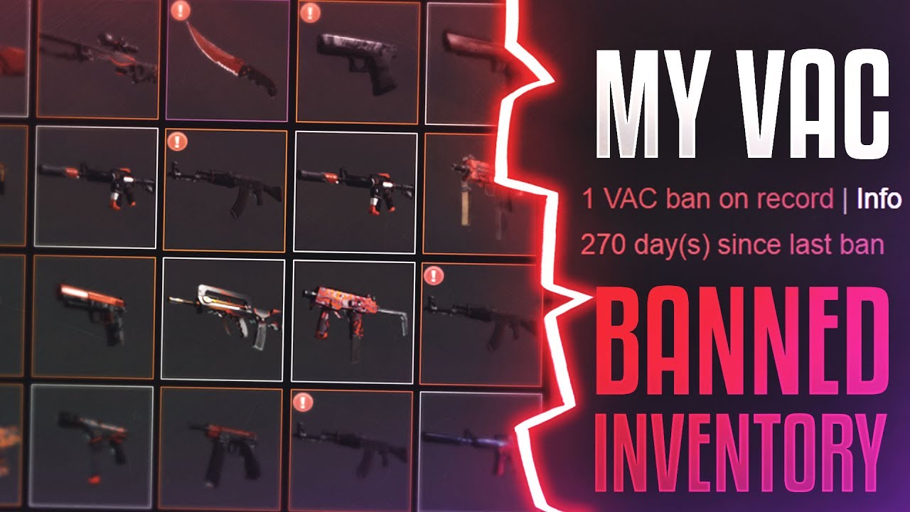 My Vac Banned Red (CS:GO Inventory) - YouTube