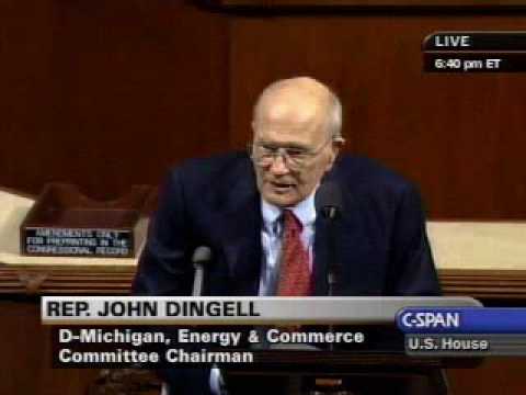 Chairman Dingell On Assisting the US Auto Industry