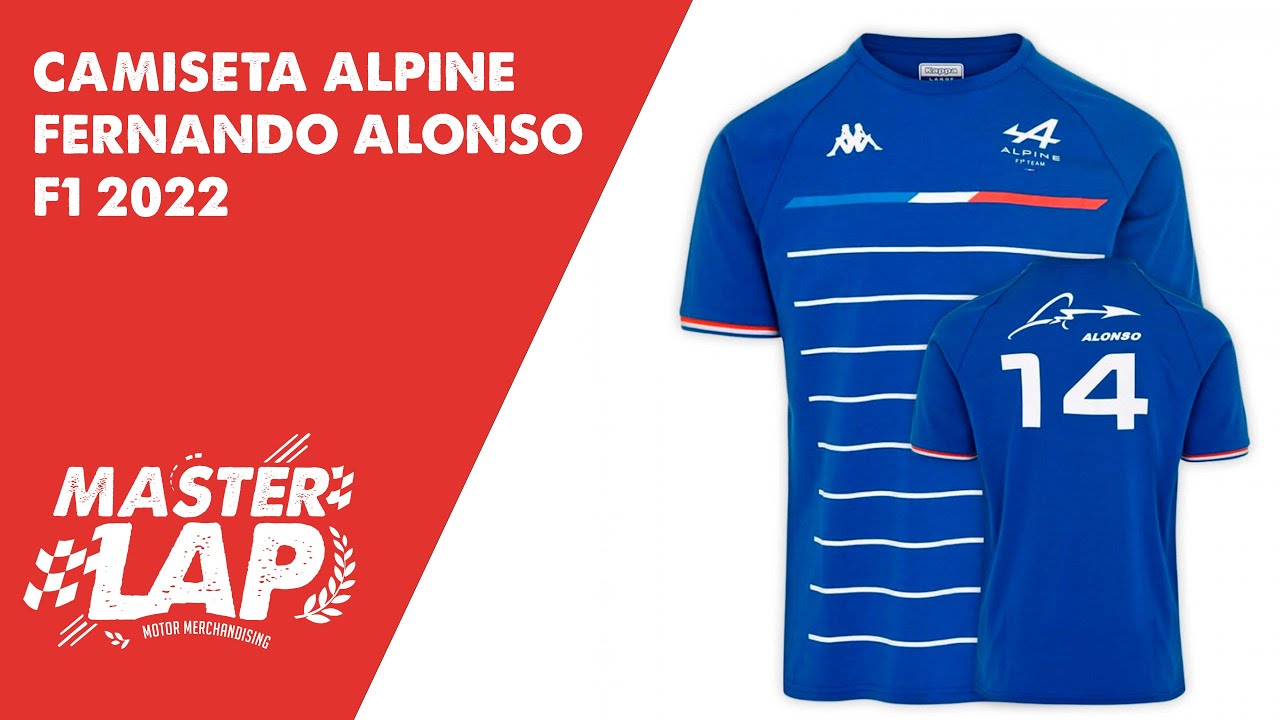 Camiseta Alpine F1 Fernando Alonso 