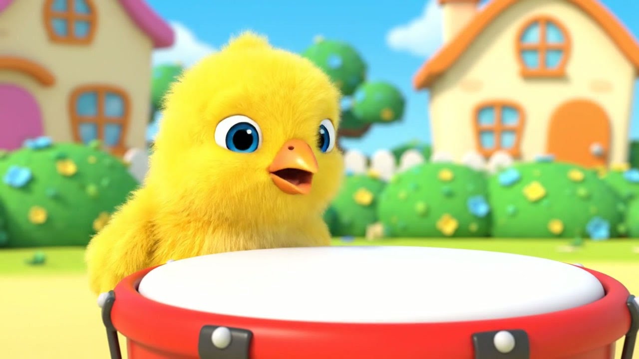 Why Is Baby Chick Tapping the Drum | Nursery Rhymes for Kids & Baby Songs