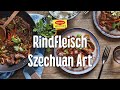 Rindfleisch nach Szechuan Art