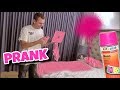 Ich sprühe alles von Julian PINK an - PRANK  😂 | Bibi