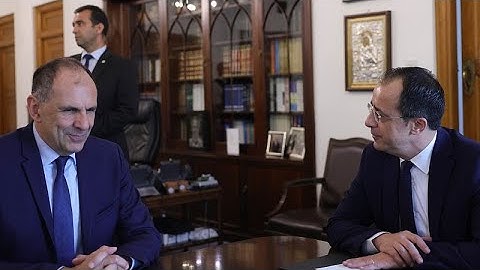 Στην Κύπρο ο υπουργός Εξωτερικών Γιώργος Γεραπετρίτης