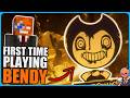 Minecraft builder plays Bendy and the Ink Machine for the first time (Chapters 4-6)