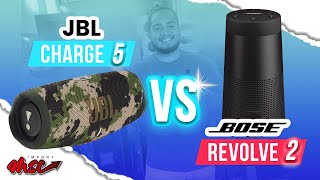 JBL Charge5 VS BOSE Soundlink Revolve 2 🔥🔥🔥