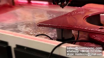 CNC Stone Machining Center With Linear ATC Positions for stone cutting, profiling, Edging, milling,