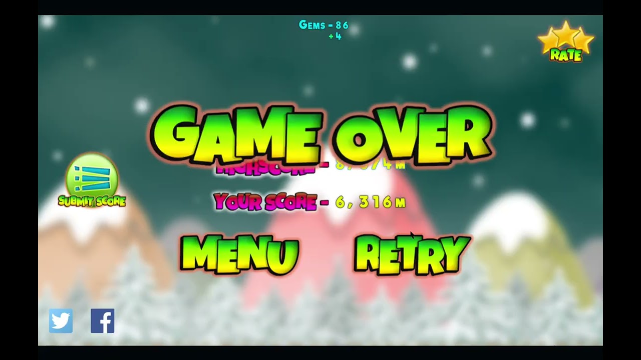 I play Penguin Dash (On Microsoft Surface)