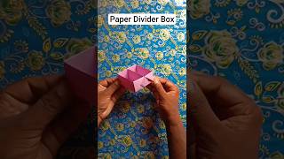 Origami box divider | #origamibox #origamidividerbox #dividerboxtutorial