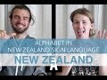 Alphabet in New Zealand Sign language