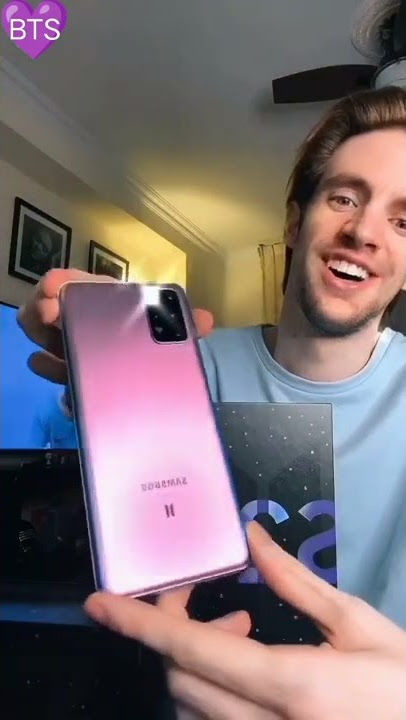 Unboxing Galaxy S20 BTS Edition 💜 #bts #army #btsshorts #samsung #galaxy #taehyung #jungkook #viral