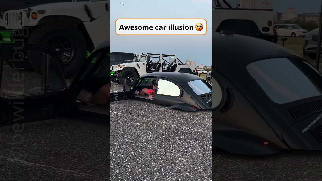 Awesome Car Illusion
