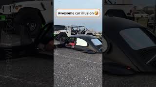 Awesome Car Illusion