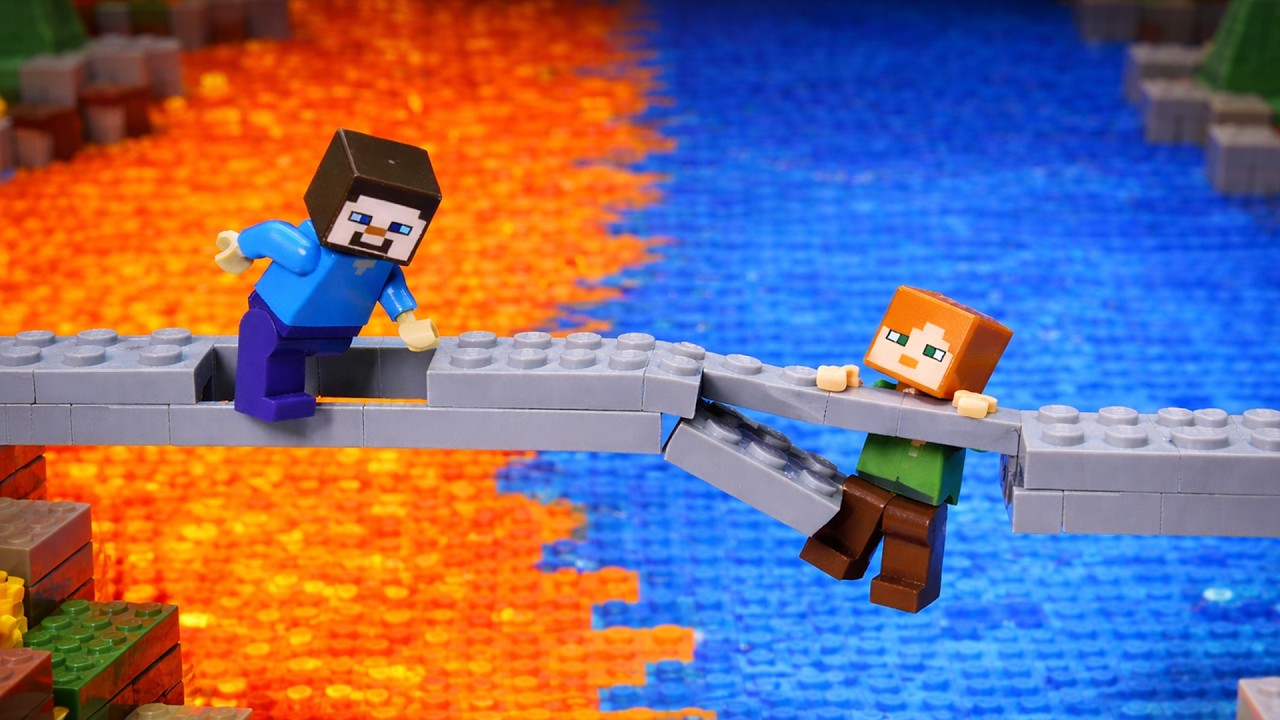 Dangerous LAVA & WATER Maze: One WRONG Step and It's Over! (Can They Escape?)