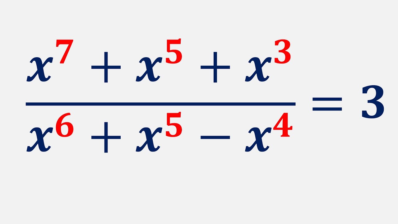 Math Olympiad | A Nice Algebra Problem | How to solve this problem ?👇 ...