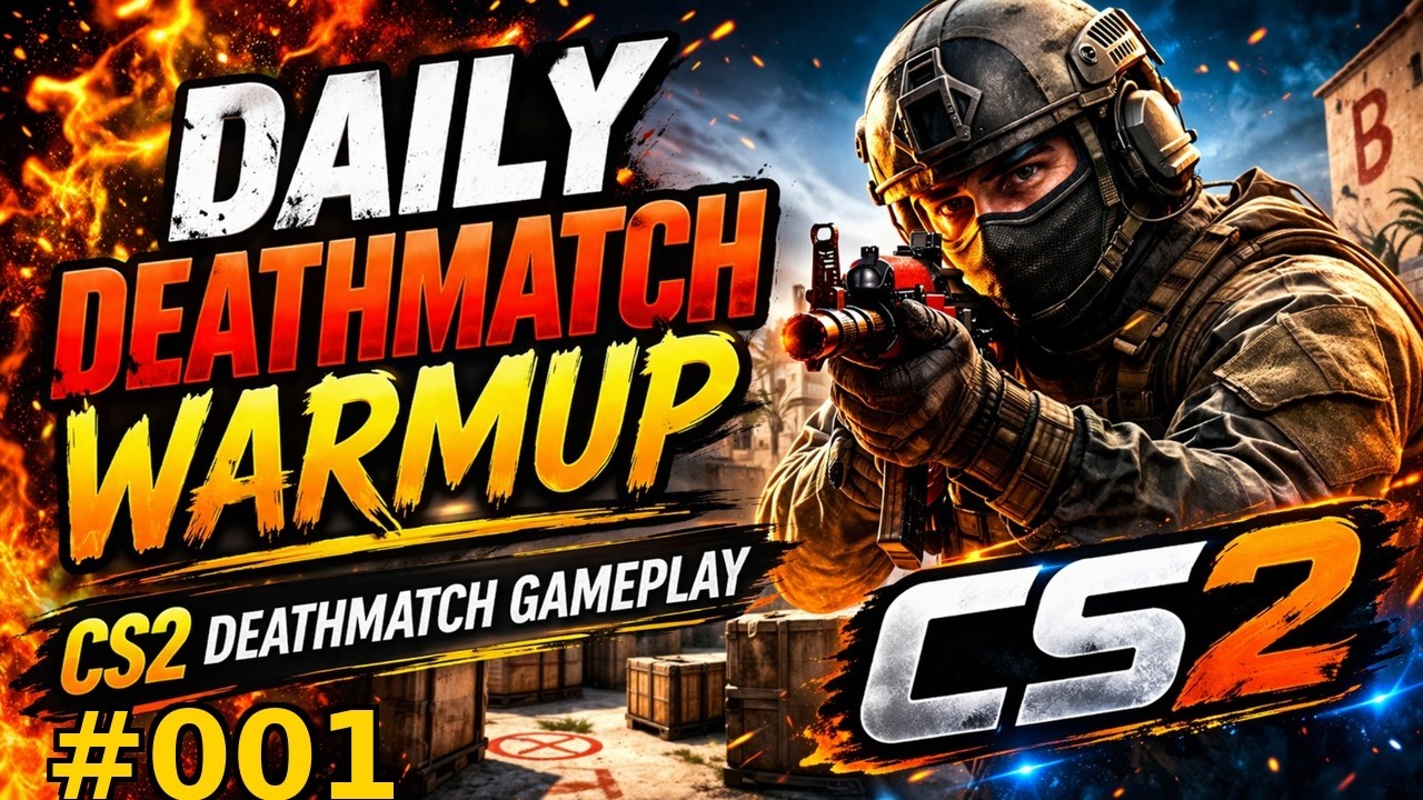 Daily Deathmatch Warmup #001 | CS2 Deathmatch Gameplay - YouTube