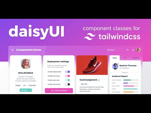 Tailwind css and daisy daisyui tutotial part 1 | class 11