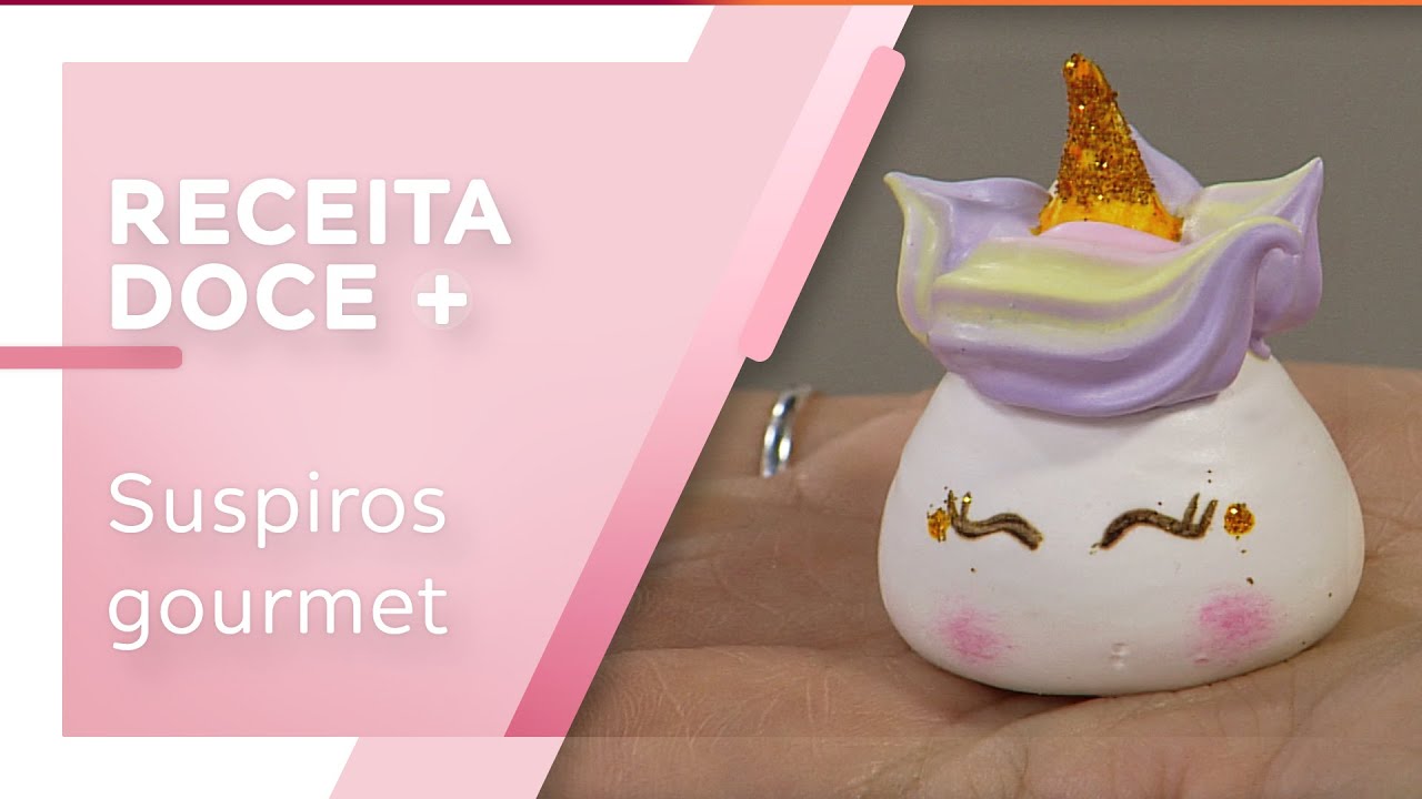 Faça e venda: Suspiros gourmet por Vanessa Lopes