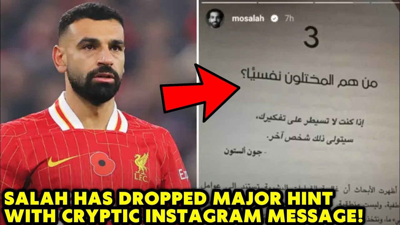 Liverpool fans convinced Salah has dropped major hint on his future
