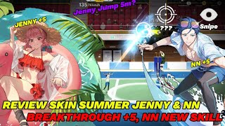 Review Skin Summer Jenny &amp; NN, Breakthrough +5 NN Have New Skill? - The Spike Volleyball Cross